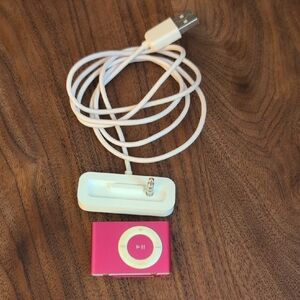 Pink I Pod Shuffle (With Charger)